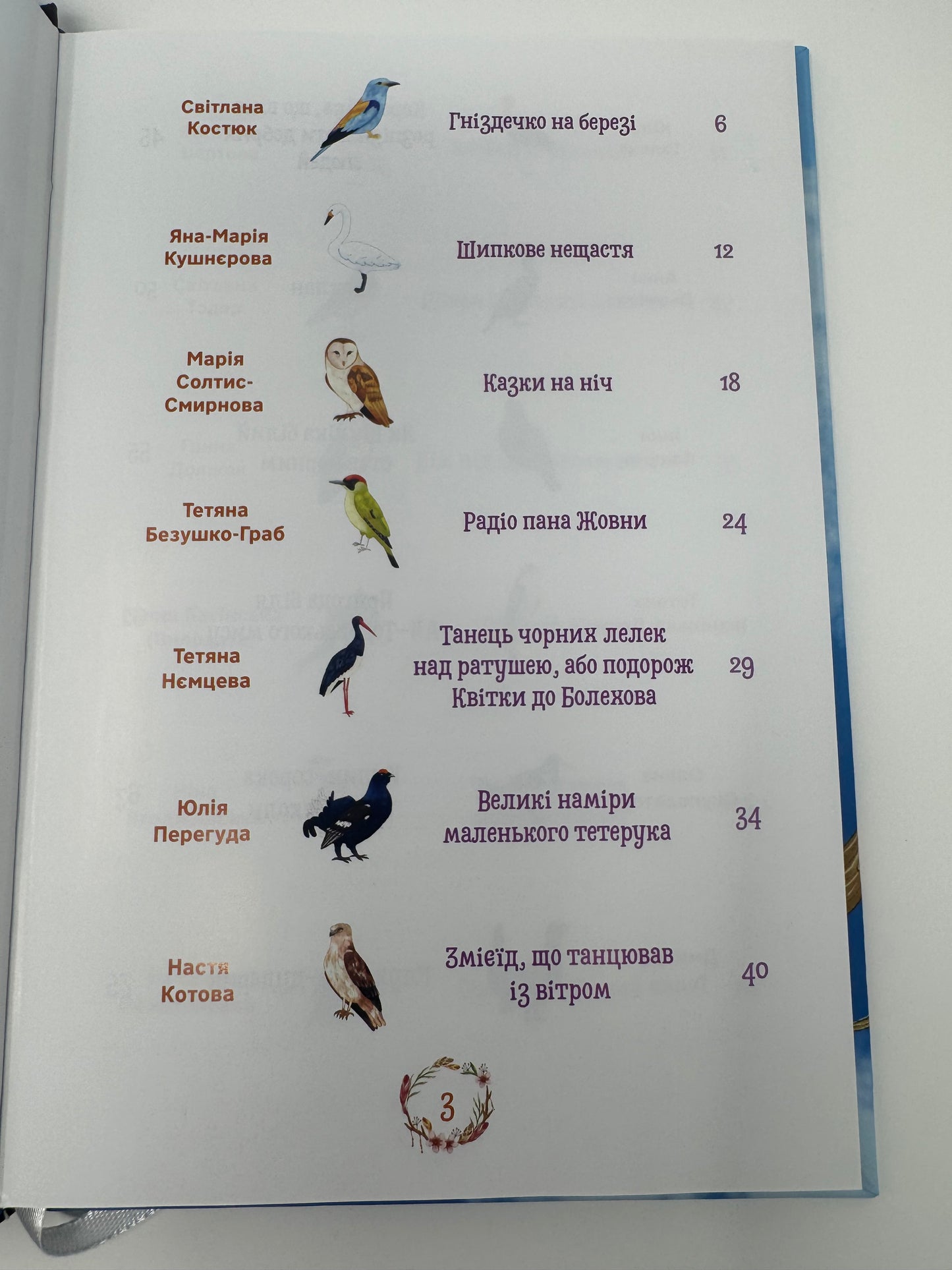 Чарокрил. Птахи Червоної книги України / Книги про Україну та її фауну для дітей, авторські казки