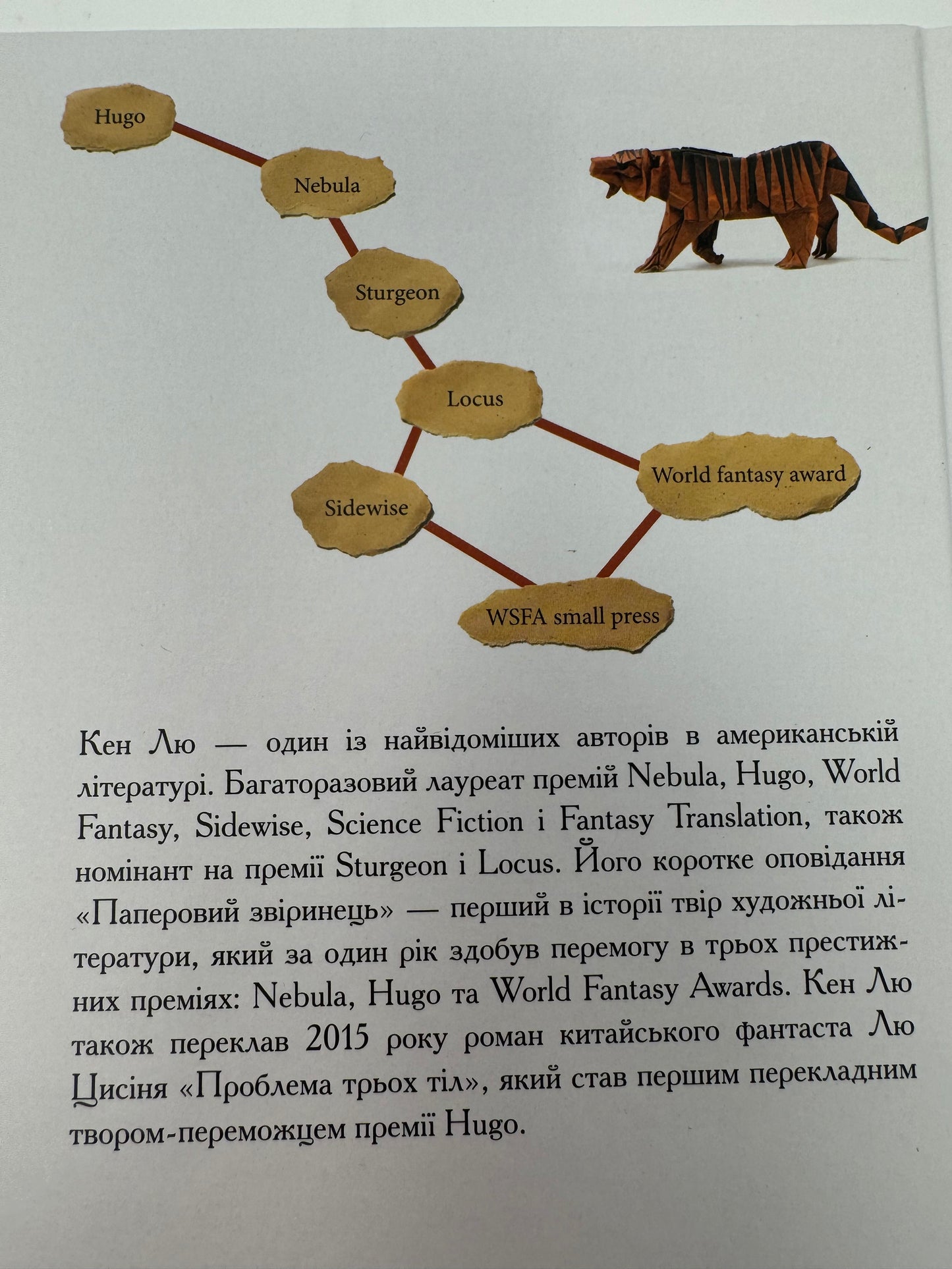Паперовий звіринець та інші оповідання. Кен Лю / Бестселери американської літератури