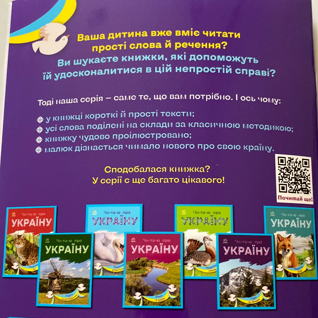 Читаю про Україну. Замки та фортеці / Цікаві книги про Україну для дітей