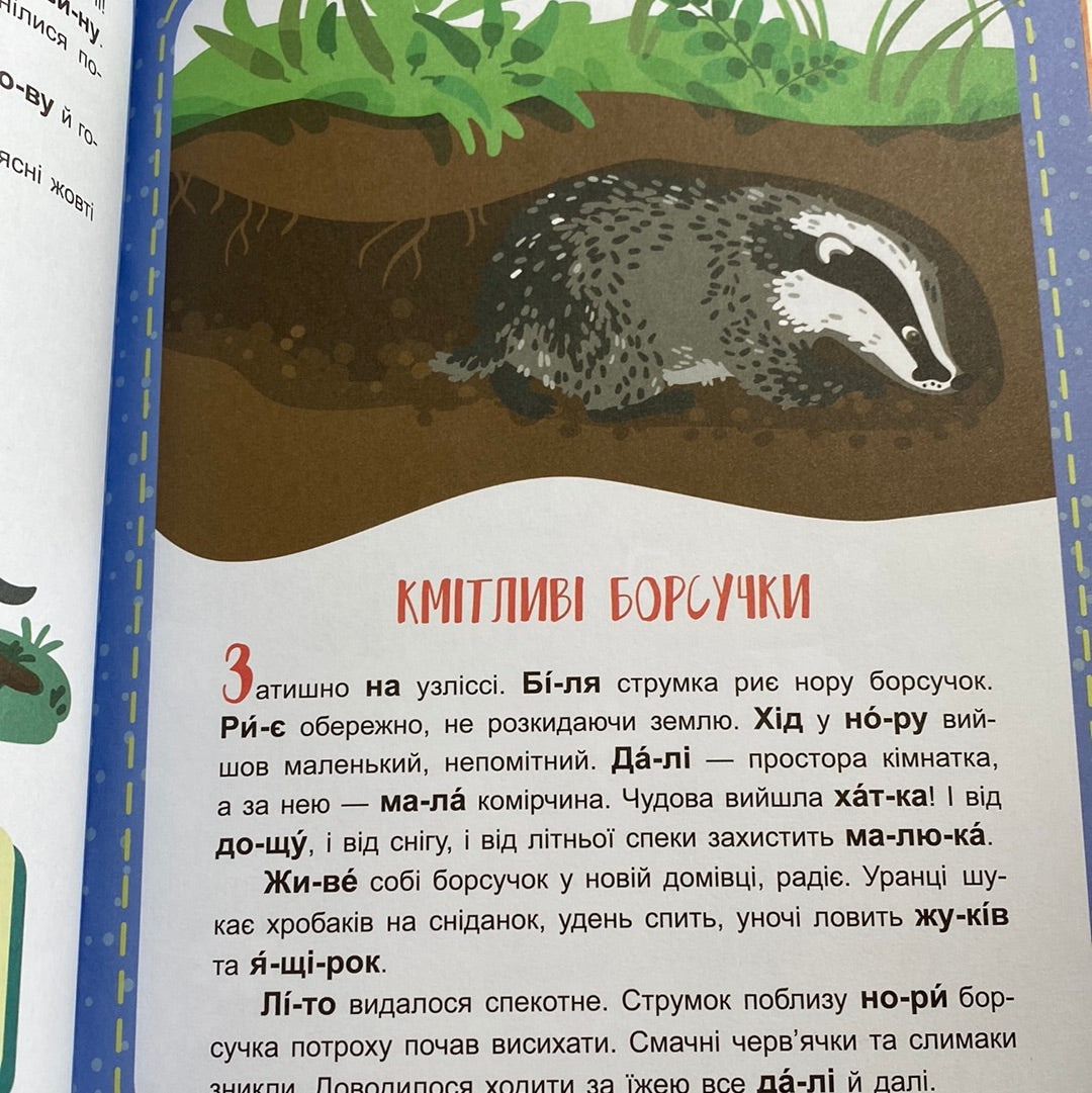 Лісові секрети. Читаємо по черзі. 1 рівень складності / Книги для перших читань українською