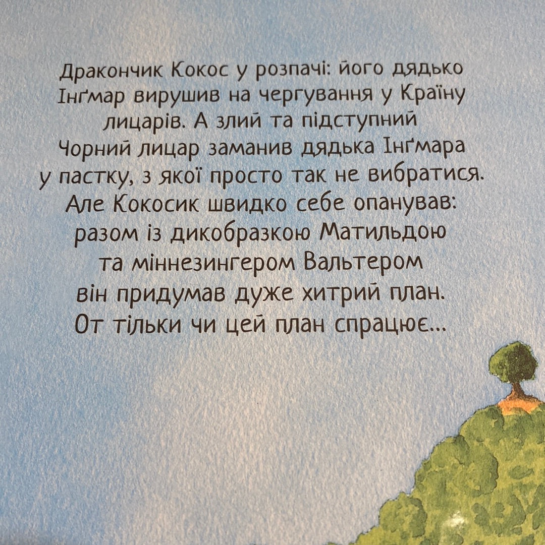 Дракончик Кокос і Чорний лицар. Інґо Зіґнер / Книги про драконів для дітей в США