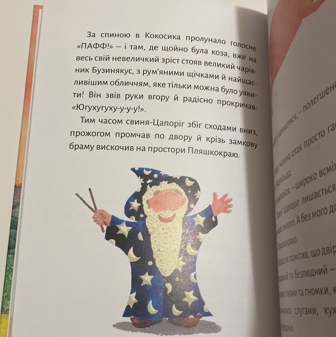 Дракончик Кокос і великий чарівник. Інґо Зіґнер / Книги для дітей про драконів