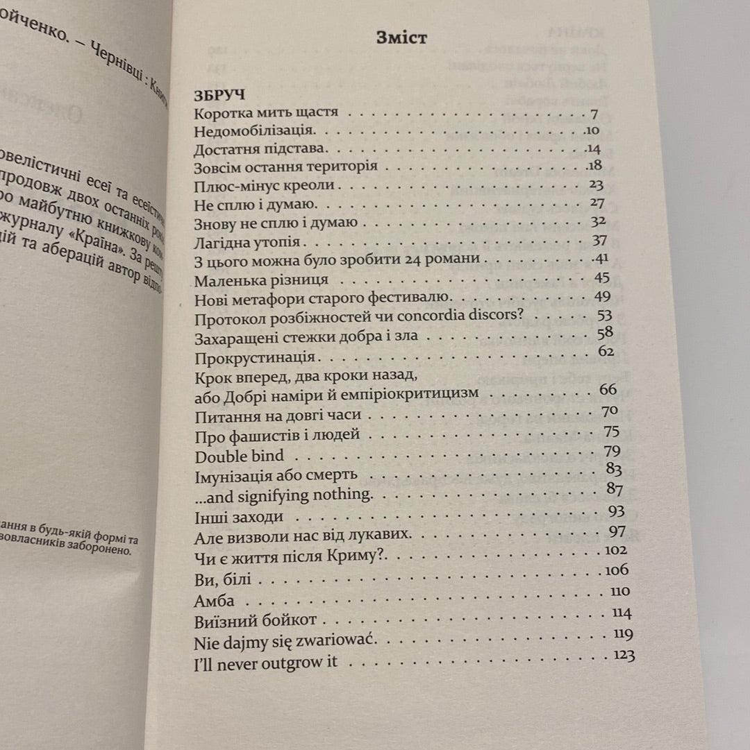 Країна за Збручем. Олександр Бойченко / Есеї від українських авторів в США