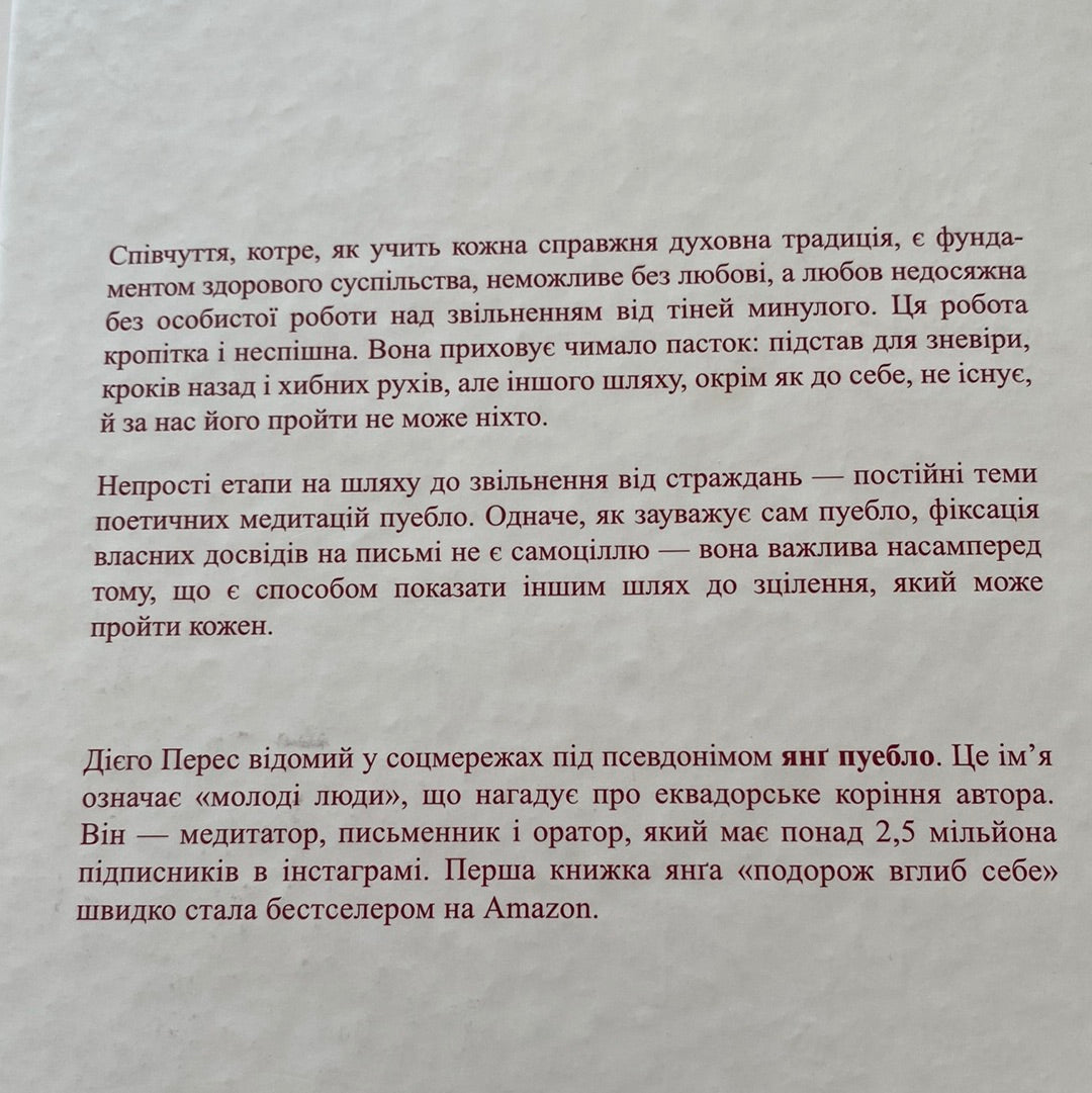 Подорож вглиб себе. Янґ Пуебло / Книги з мотивації та саморозвитку в США