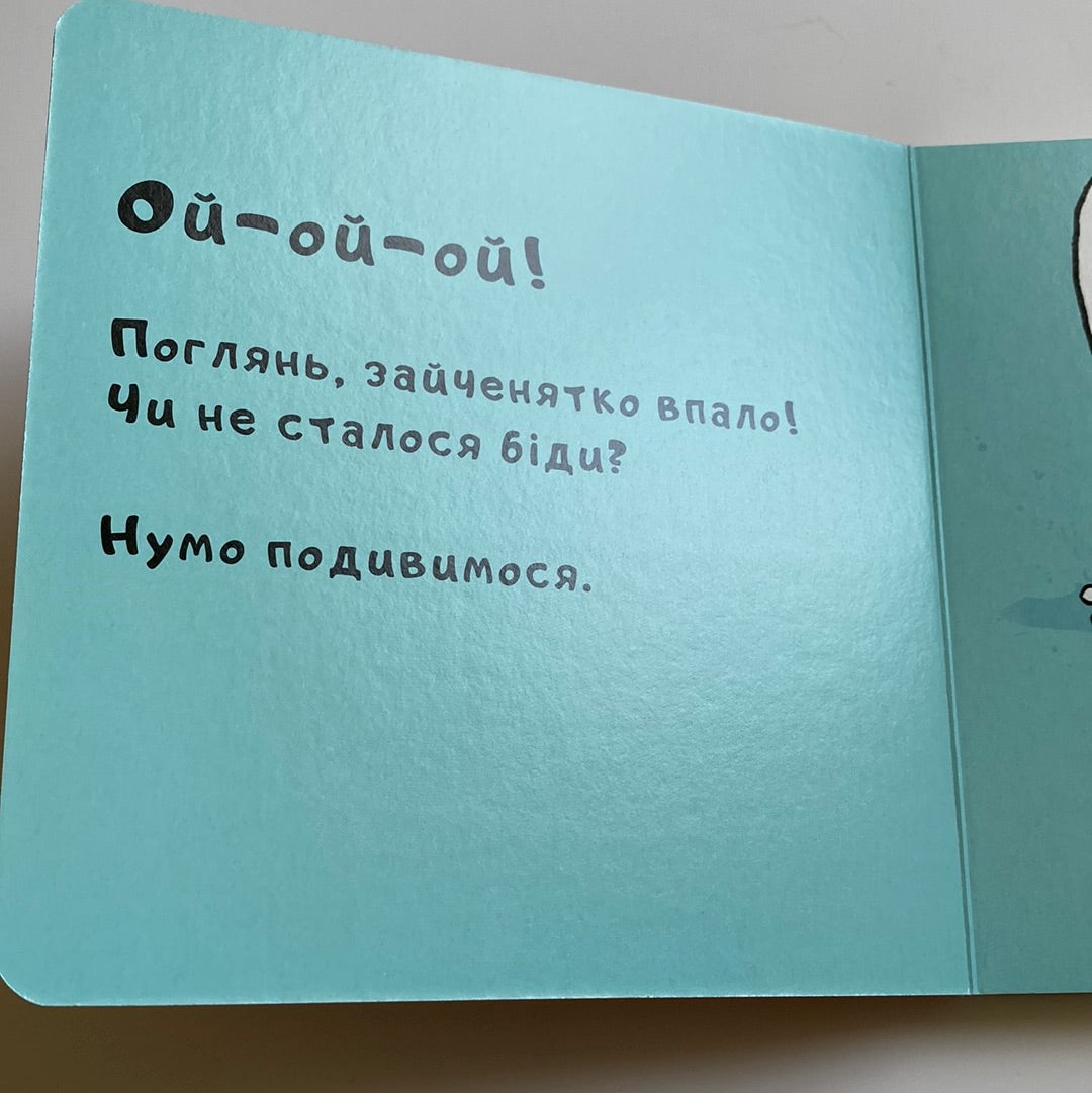 Витри слізки зайченяті. Йорґ Мюле / Board books for babies in Ukrainian