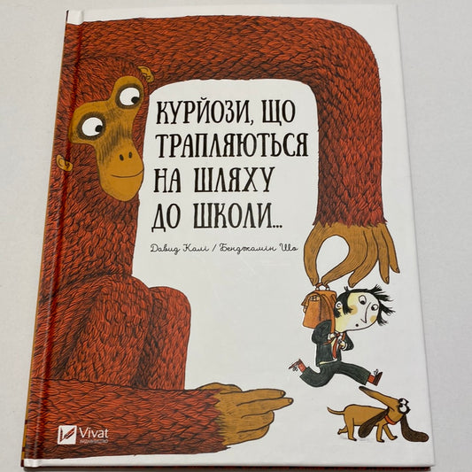 Курйози, що трапляються на шляху до школи… Давид Калі / Кумедні книги для дітей українською