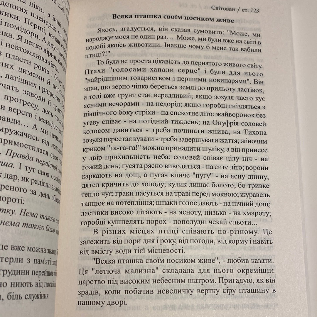 Світован. Штудії під небесним шатром. Мирослав Дочинець / Українські книги про важливе для дорослих