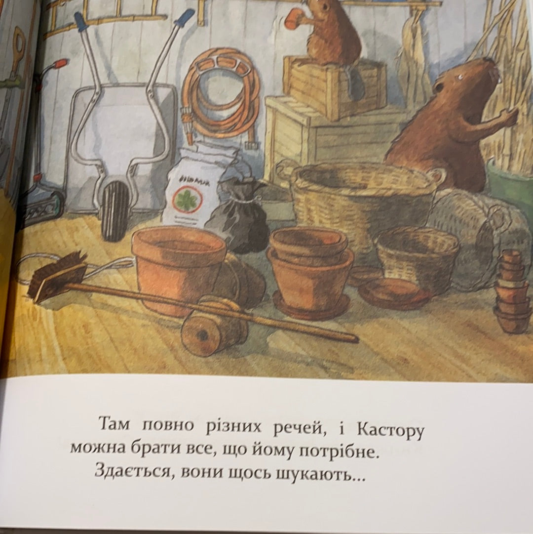 Кастор на всі лапи майстер. 7 історій в одній книжці. Ларс Клінтінг / Улюблені дитячі книги українською