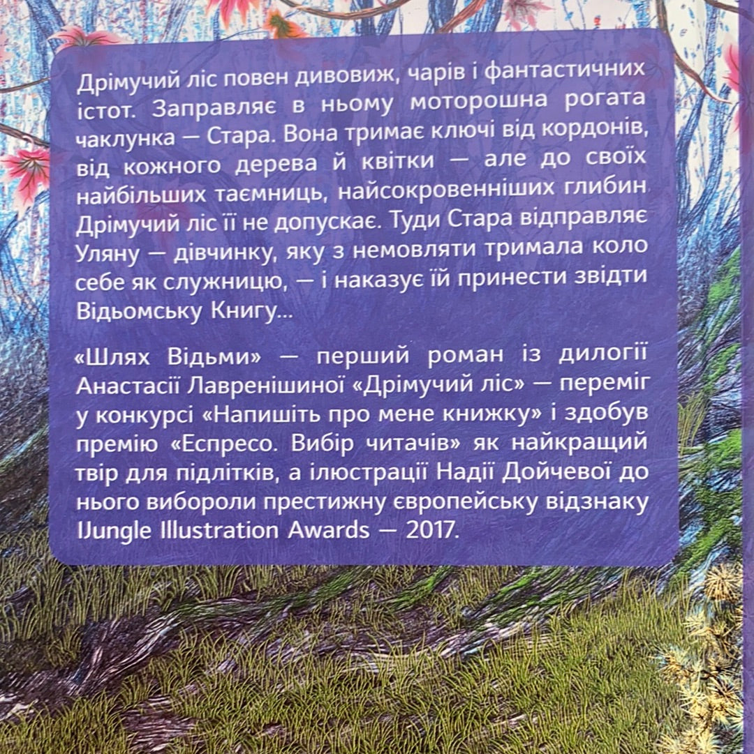 Дрімучий ліс. Шлях Відьми / Ukrainian book for kids. Українська міфологія в художній літературі