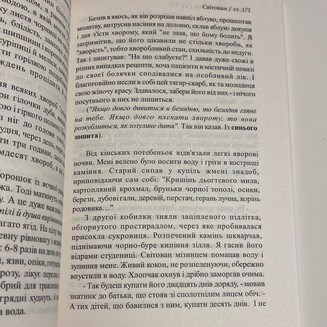 Світован. Штудії під небесним шатром. Мирослав Дочинець / Українські книги про важливе для дорослих