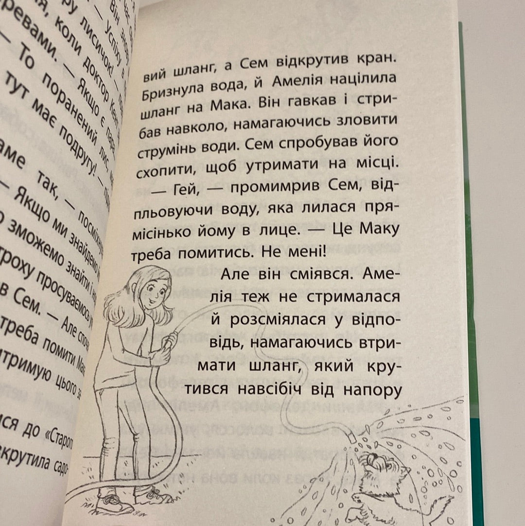 Лисеня у небезпеці. Історії порятунку. Люсі Деніелс / Книги для зручного читання українською