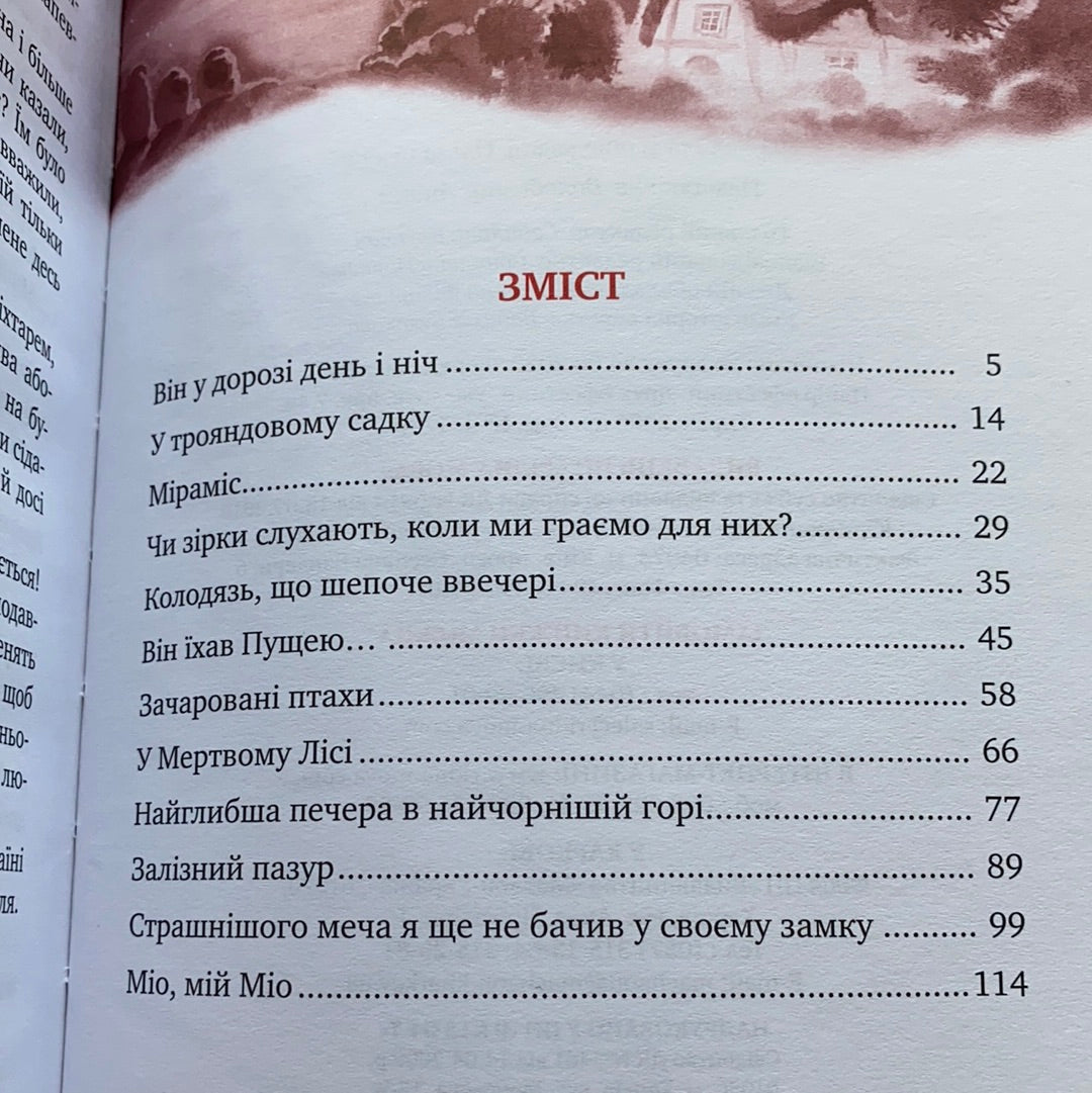 Міо, мій Міо. Класна класика / Ukrainian book for kids. Улюблені книги іноземних авторів