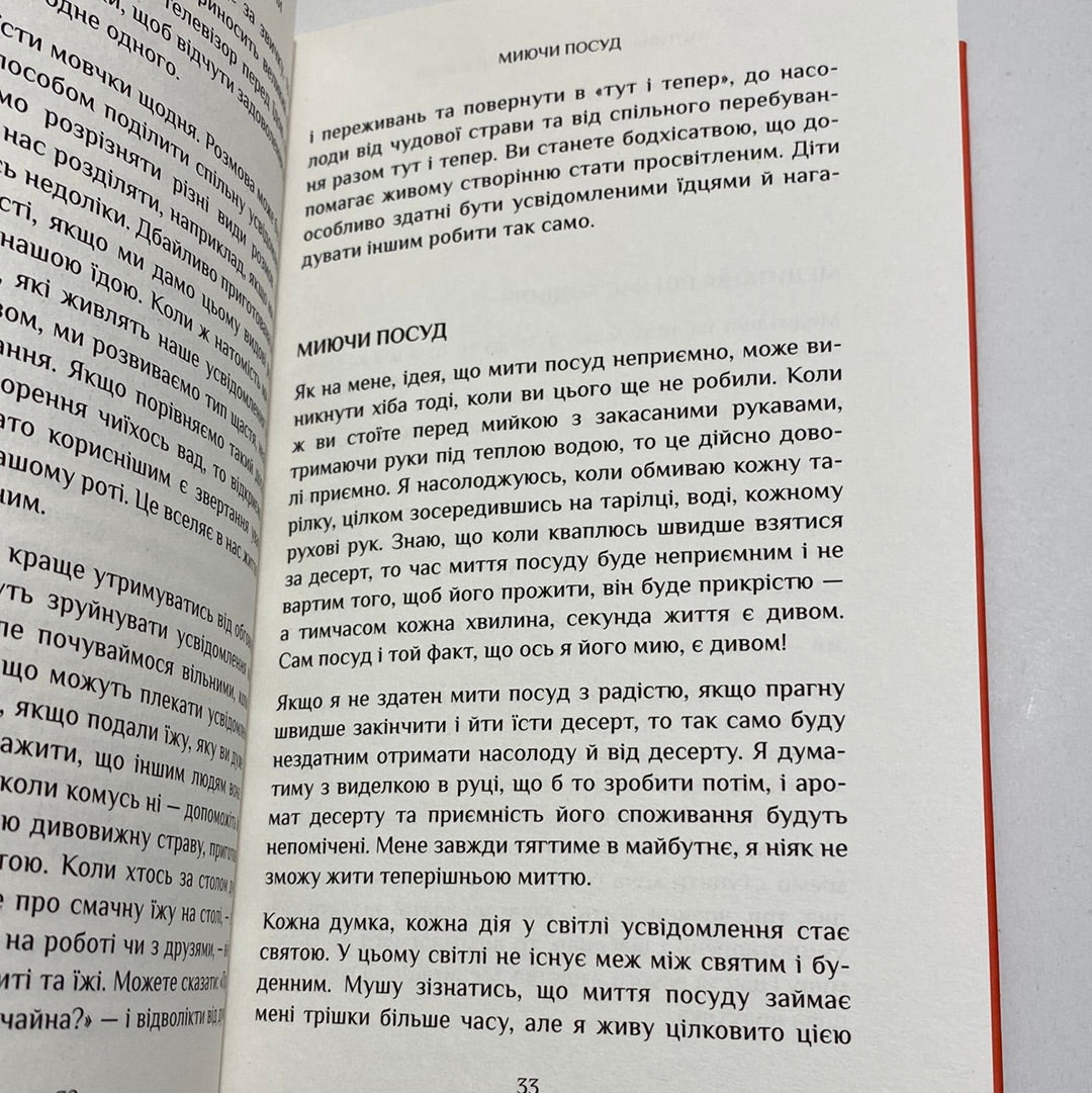 Спокій у кожному кроці. Тхіть Ньят Хань / Мотиваційні книги українською в США