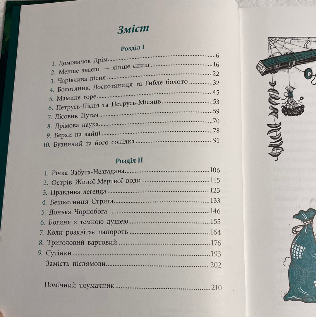 Чому розквітає папороть. Дара Корній / Українські улюблені автори для дітей